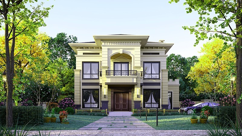 阿拉尔中式合院住宅，开放庭院与邻里乡亲更亲近